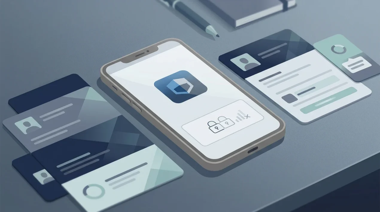 Gentleman Jim app and UK mobile access closed-status illustration with neutral support cards