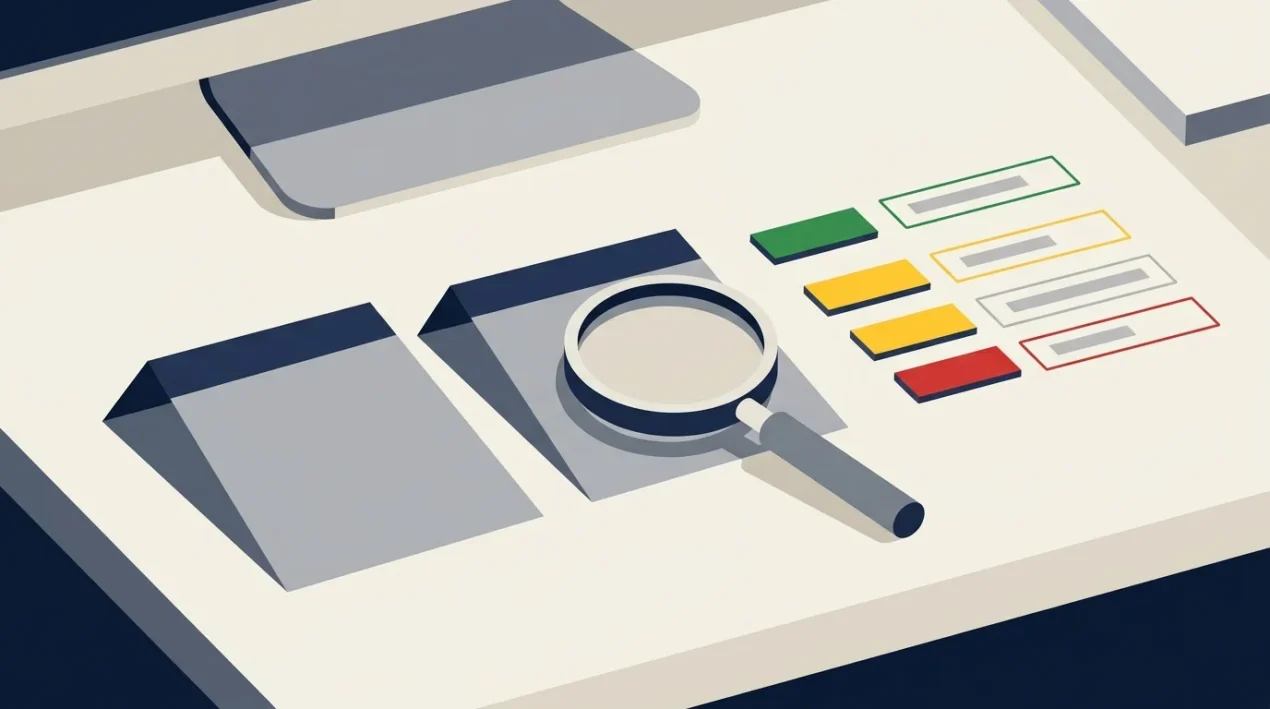 Abstract licence register status card for online gambling checks